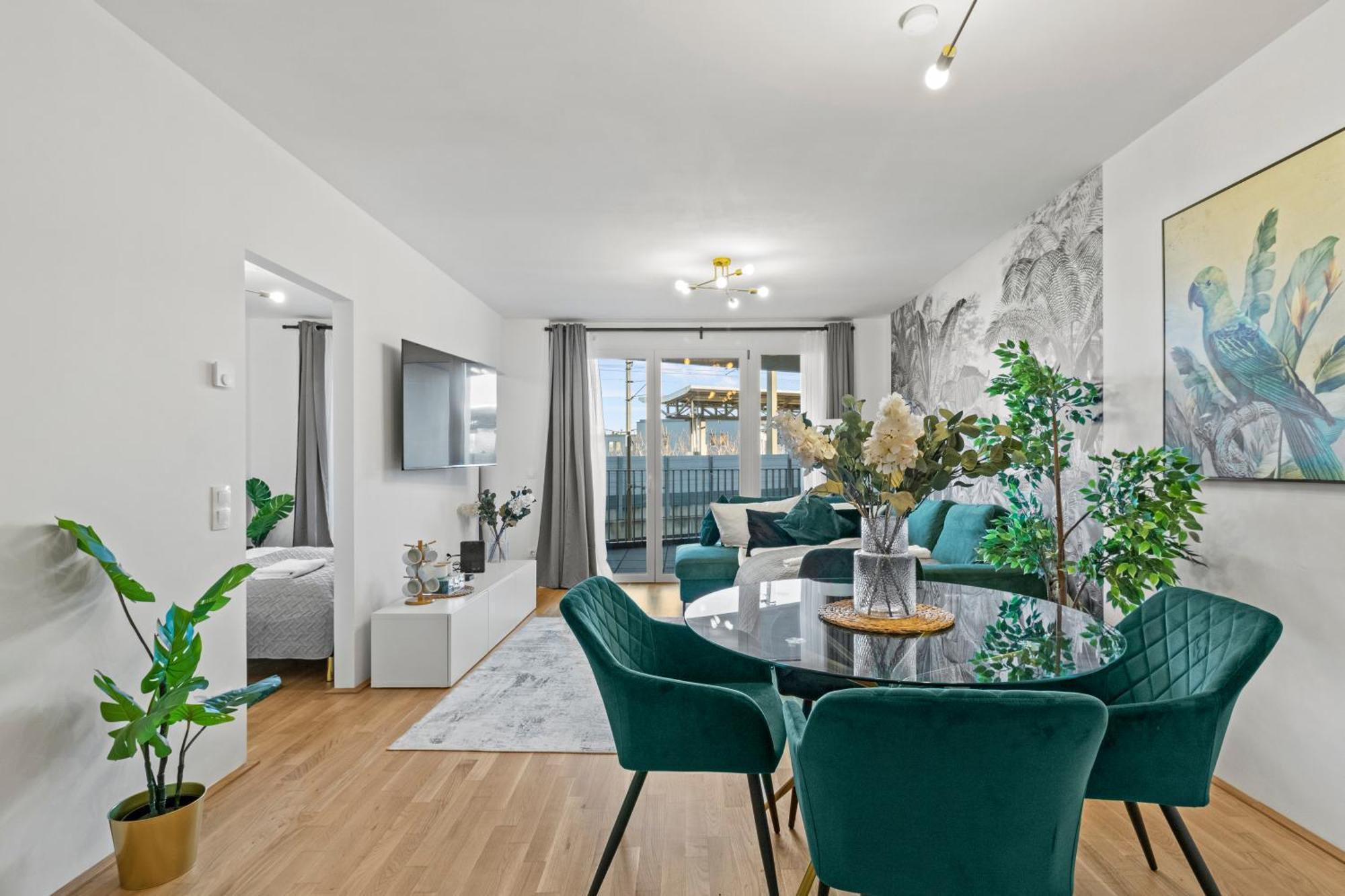 Balcony Apartment I 50 M² I Near City Center Viena Exterior foto