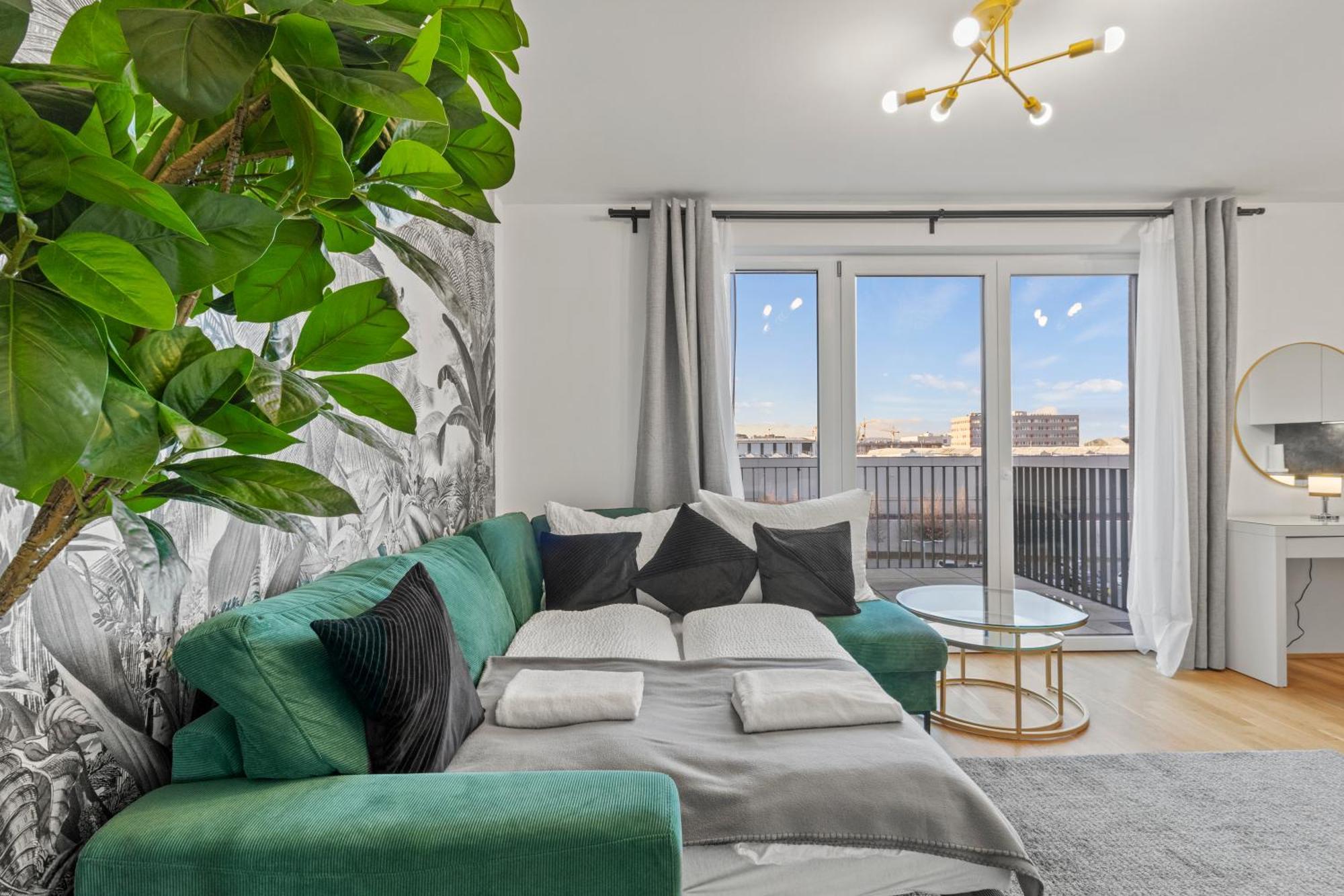 Balcony Apartment I 50 M² I Near City Center Viena Exterior foto